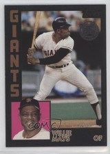 2019 Topps Update 1984 Topps Baseball Black 268/299 Willie Mays #84-31 HOF 0b0
