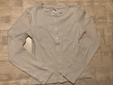 Anko Girls Long Sleeve Button Down Shirt Size 6