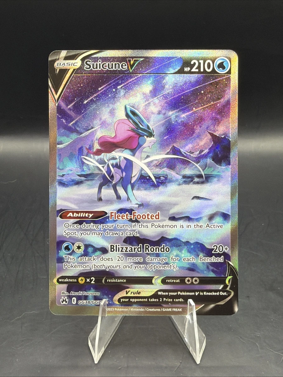 Suicune V GG38/GG70 Crown Zenith: Galarian Gallery for sale | eBay
