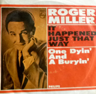 7'' 1965 ORIGINAL GERMAN PRESSIN IN MINT-! ROGER MILLER II Happened Just That Way