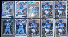(10) Lot CARTER JENSEN 2026 Bowman Chrome Mojo Refractor RC, Statue of Liberty