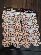 Rayovac 312 Hearing Aid Battery 8x 16-Pack 128 Batteries See Description NIB