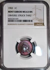NGC MS-63 BN 1902 Indian Head Cent, Beautifully Toned, PQ specimen!