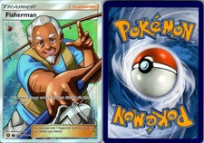 Fisherman SV83/SV94 Ultra Rare Hidden Fates Shiny Vault Pokemon Near Mint on eBay
