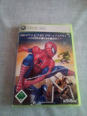 Xbox 360 Spider-man Freund oder Feind PAL Komplett mit Anleitung
