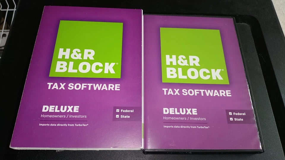 {H&R Block} Tax Software (2013)- Deluxe Edition - Image 2 of 4