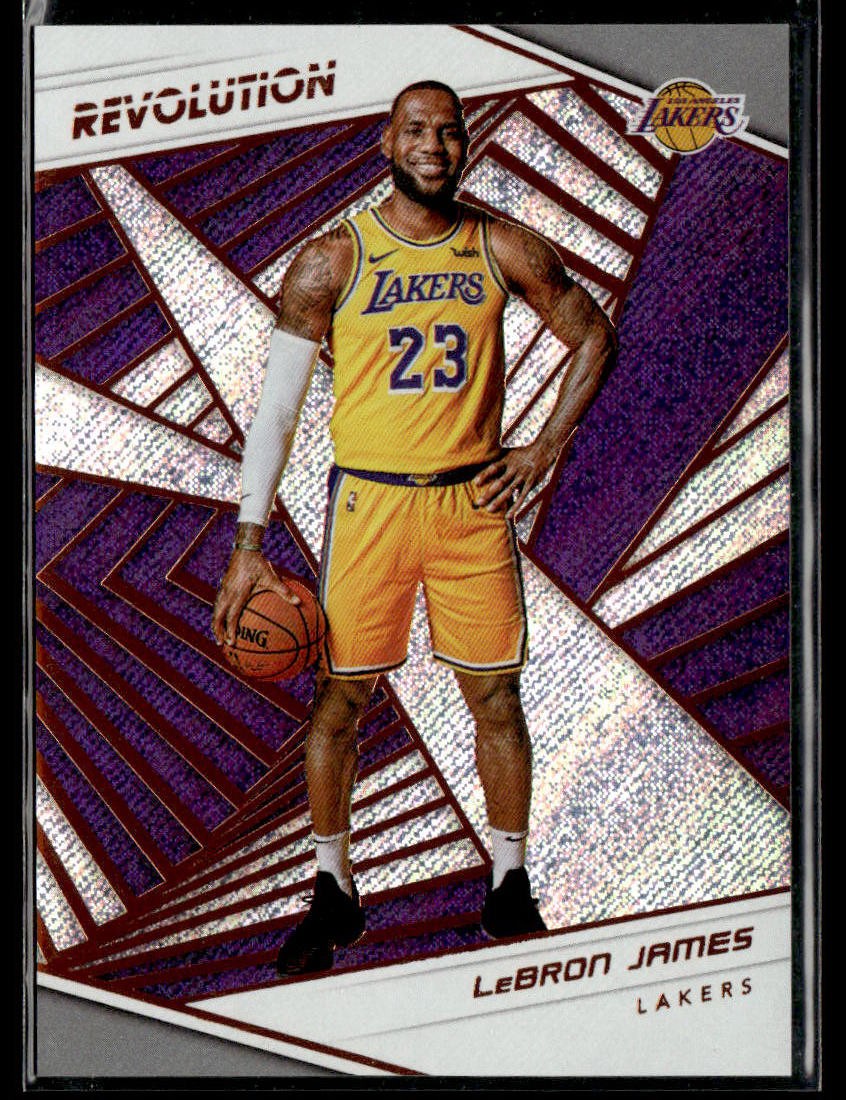 2018-19 Panini Revolution #40 LeBron James Lakers Basketball Card 2902B