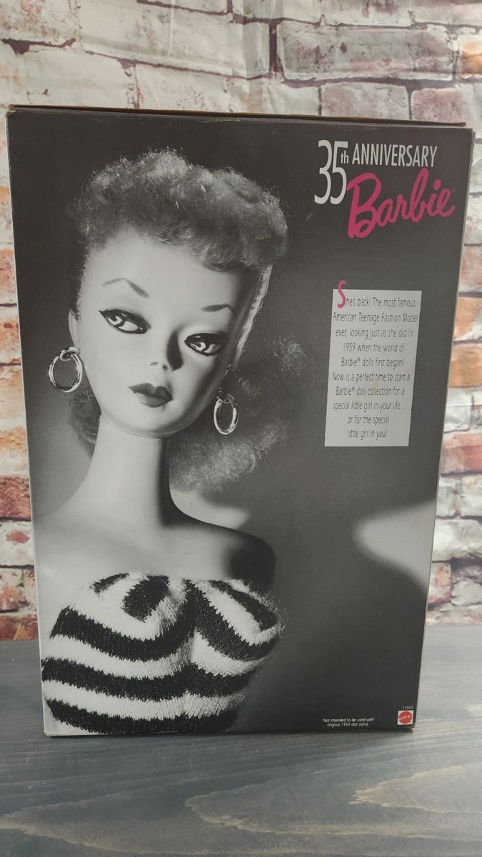 Original 1959 Barbie Doll 35th Anniversary Special Edition 1993