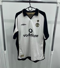 Vintage MANCHESTER UNITED 2001-2002 Umbro Anniversary 100th Reversible jersey