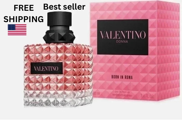 New in sealed box Valentino Donna Born In Roma Perfume 3.4oz EDP Spray for-Women