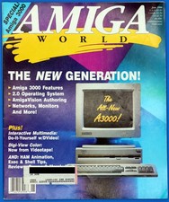 Amiga World Magazine June 1990 Commodore Computer