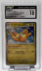 CGC 10 GEM MINT Dragonite 149/165 Scarlet & Violet 151 Sam’s Club Mini Tin