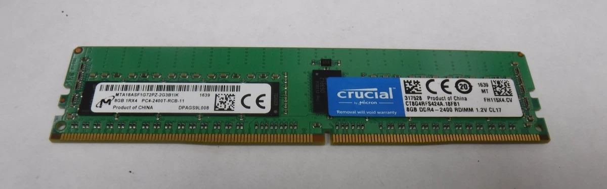 Micron 8GB Computer DDR4 SDRAM for sale | eBay