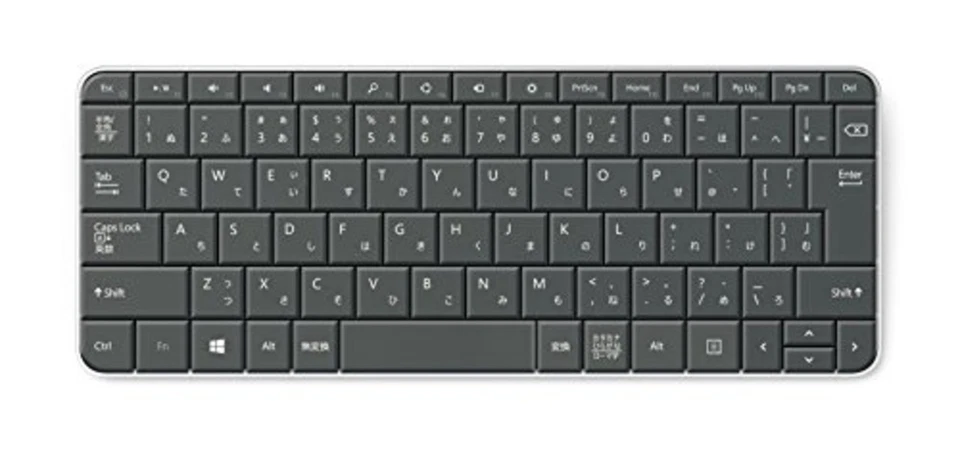 Microsoft Wireless Bluetooth keyboard Wedge Mobile keyboard U6R-00022 F/S wTrack - Image 2 of 4