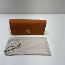 TORY BURCH AUTHENTIC EYEWEAR EYEGLASSES GLASSES CASE W/ CARRY BAG