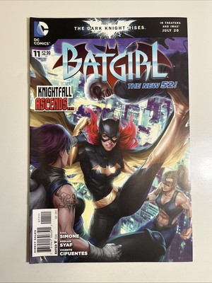 BATGIRL # 11 (DC Comics) 2012 KEY ARTGERM COVER 2nd app KNIGHTFALL