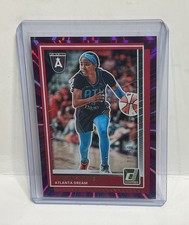 Jordin Canada 2025 Donruss WNBA Purple Laser /99 Parallel Card #18