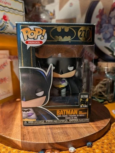 NEW IN BOX Funko Pop! #270 Batman First Appearance Figure - 80th Anniversary