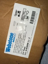 Webstone H-81565W 1-1/4” Press LOT 2