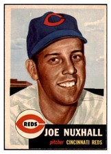 1953 TOPPS #105 JOE NUXHALL REDS NR-MT SET BREAK 506673 (KYCARDS)