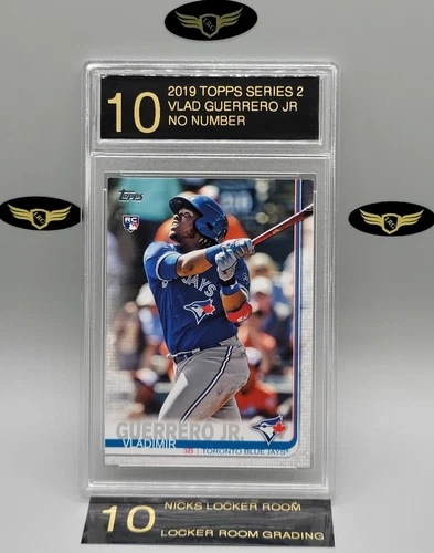 2019 Topps Series 2 Toronto Blue Jays VLADIMIR GUERRERO JR rookie mint LRG 10