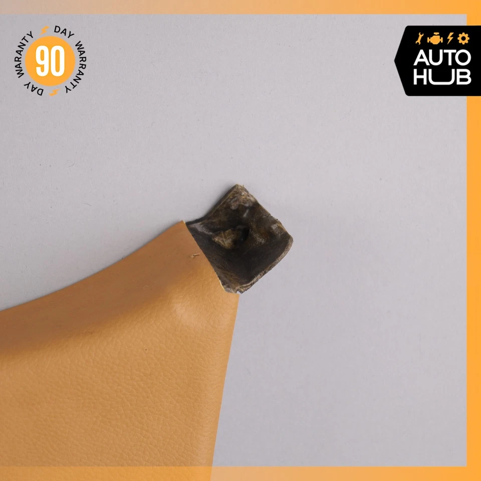 07-12 Mercedes R230 SL550 SL55 Panel de ajuste interior trasero izquierdo marrón OEM 78k Foto 2 de 4