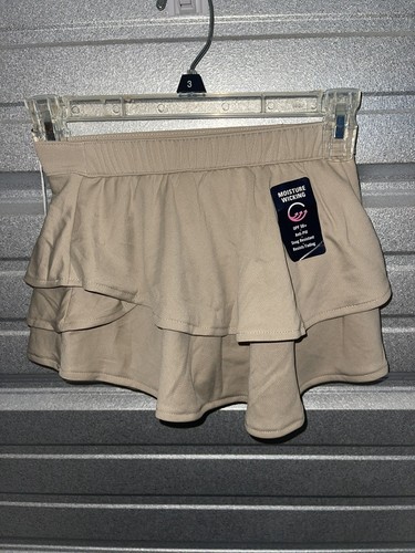 Nautica Girls' School Uniform Pleated Pull-On Skirt with Undershorts (115) - Picture 2 of 3