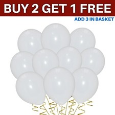 Large Plain Balloons 12"inch x 30 Helium Quality Wedding Birthday Party BALOONS