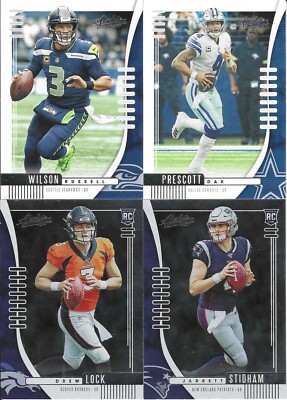 2019 Panini Absolute Football - BASE & ROOKIES - Pick & Choose - Fill Ur Set!