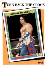 2016 Topps WWE Heritage #15 The British Bulldog Turn Back the Clock