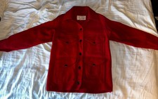 Filson Women’s Mackinaw Wool Cruiser - Size 10 - Scarlet Red