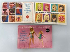 3 Vtg Barbie s World Fashion Booklets Mattel 1967 1968 Lot