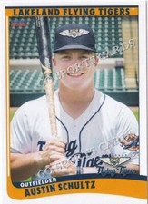 2022 Lakeland Flying Tigers Austin Schultz RC Rookie Detroit