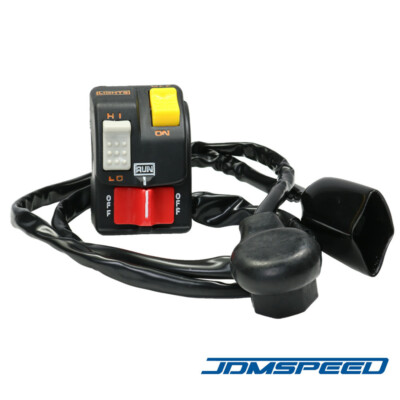 New Left Handlebar Switch For Honda TRX250R – Controls Lights, Start & Kill