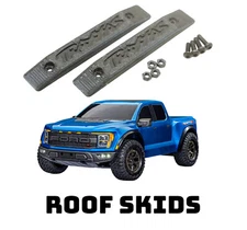 Upgrade Roof Rack Guard Skid Plates for Traxxas F-150 Raptor R SCT Slash (5.25")