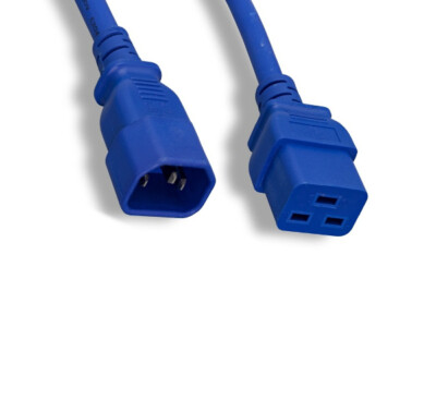 2Ft BLU Power Cord for Cisco Catalyst 6000 6500 Switches Jumper Cord PDU UPS