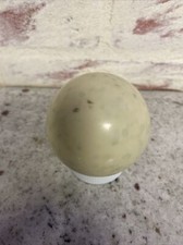 Vintage Replacement Pool Ball Billiards Cue White Billiard Ball 2 1/4" Diameter