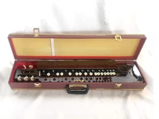 USED Japanese harp  - Kinden Ryu - acoustic taishogoto harp with hard case
