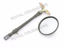 ADJUSTABLE ARM MIRROR BRACKET KIT 5" MIRROR FOR NEW VINTAGE JEEP WILLYS