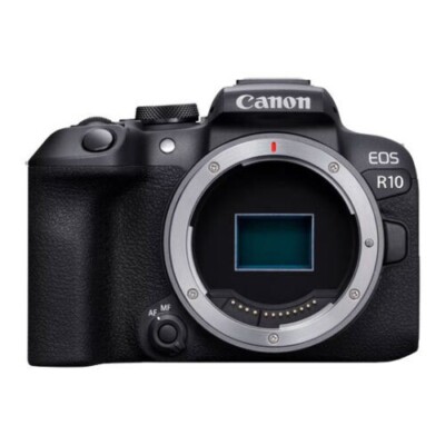 Canon EOS R10, APS-C, nur Gehäuse, 24.2MP, 4K/30p, 4K/60p, Dual Pixel CMOS AF II, 
