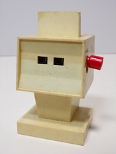 1970s Buddy L Auto Action Fill-R-Up Texaco Mini White Gas Pump Toy 052324WT4