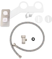 Slim Bidet Toilet Seat Attachment Non Electric Dual Nozzle Self Feminine Butt W
