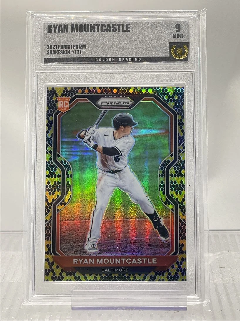 RYAN MOUNTCASTLE 2021 PANINI PRIZM BASEBALL SNAKESKIN ROOKIE RC /50 GG 9 Q1952