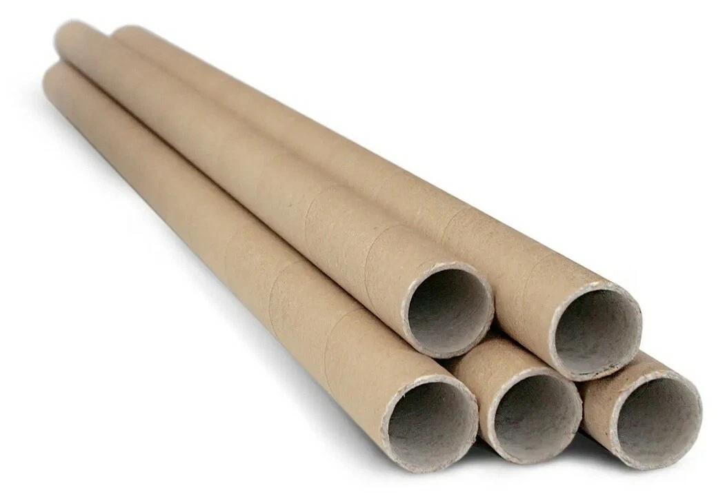 Cardboard Tube Packing Storage Crafts 100cm x 5cm - up to 2.8m Buy more 40%  off