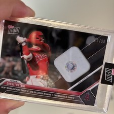 2023 Topps Now Shohei Ohtani Los Angeles Angels BASE RELIC /99 BLACK