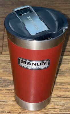 Classic Vacuum Pint 16oz Red/silver Stanley