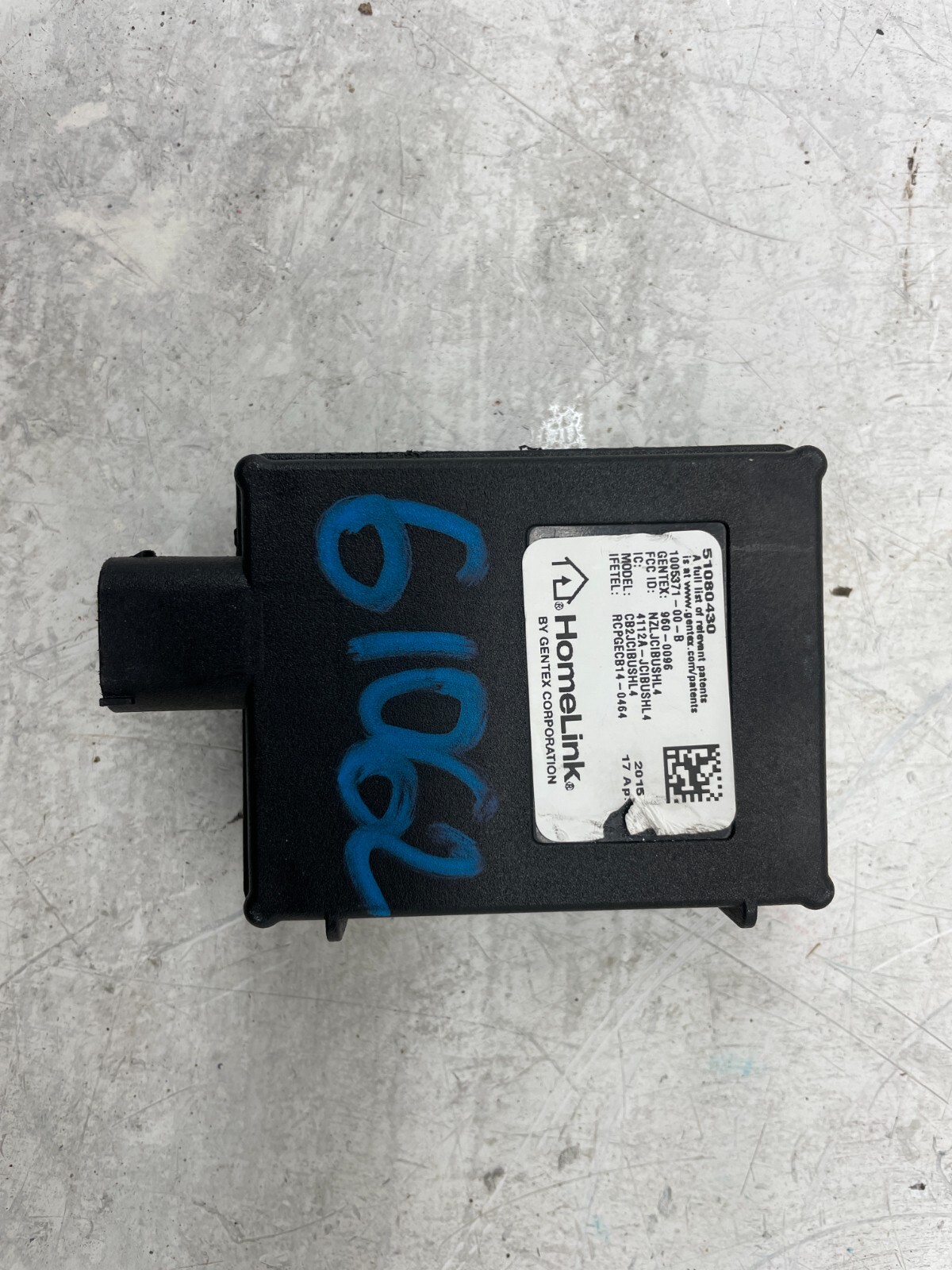 20122021 Tesla Model S X Homelink Computer Garage Door Opener Control