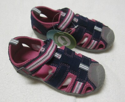 PEDIPED Flex Sahara Sandals Shoes Toddler Girls Sz 25 Pink
