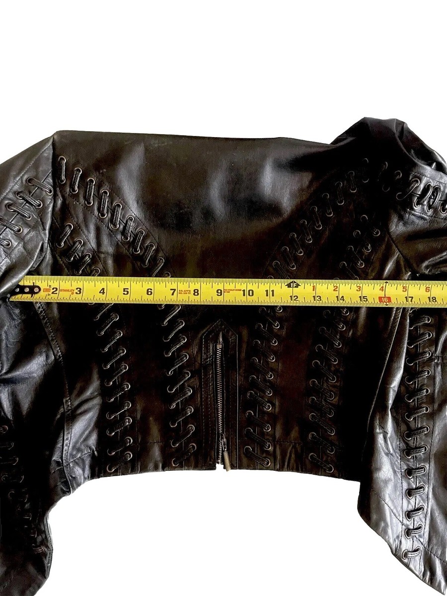 Barbara Bui Leather Jacket, Runaway Sample, Vintage | eBay