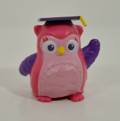 1.75" Professor Hootsburgh Owl PVC Action Figure Disney Junior Doc ...